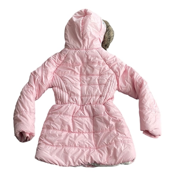 Tommy Hilfiger - Girls Fleece Lined Puffer Jacket / Winter Coat - Picture 4 of 4